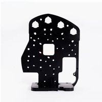 Support de poitrine robotique personnalisé non standard |   Châssis de torse de robot usiné CNC |   Collaboration OEM en acier inoxydable/aluminium