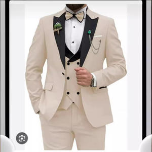 Мужской Комплект из трех предметов, Свадебный костюм, лучший мужчина, свадебный банкет, большие размеры, костюмы для жениха - Product Image 2