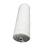 Mèches de bougie en coton tressé de qualité YS, noyaux blancs tissés, matériel de fabrication de bougies, fournitures pour lampes à huile sans fumée, usine