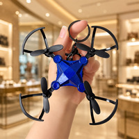 Porte-clés drone de simulation, petit modèle d'avion en plastique, pendentif, nouveauté, gadget, cadeau pour enfants et adultes, collection