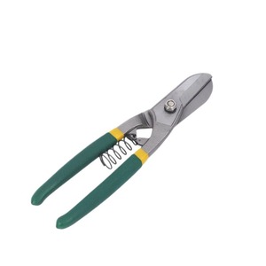 Cisailles à tôle métallique à tête droite en acier au carbone, cisailles manuelles industrielles robustes pour la découpe multifonctionnelle - Product Image 1