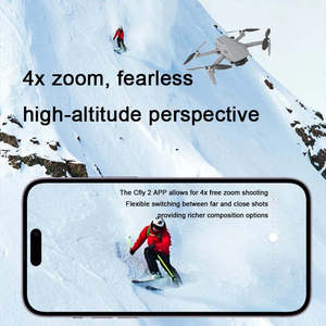 โดรน4K/30fps Mini2มืออาชีพ, กิมบอล3แกน4X ออปติคอลซูม GPS 5กม. 5G WiFi FPV 1000g RC drones - Product Image 5