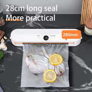 Sellador <span class=keywords><strong>de</strong></span> Alimentos al Vacío Transfronterizo Mini Automático para Cocina Doméstica, para Alimentos Secos y Húmedos, Succión <span class=keywords><strong>de</strong></span> 60Kpa, Sellado <span class=keywords><strong>de</strong></span> Bolsas <span class=keywords><strong>de</strong></span> 28cm <span class=keywords><strong>de</strong></span> Largo, Multibolsas, <span class=keywords><strong>Trabajo</strong></span> Eficiente - Product Image 3