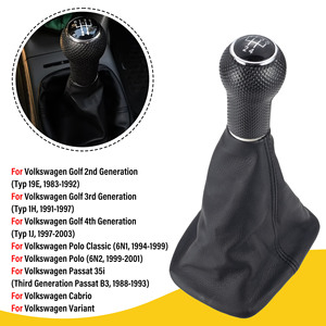 Volkswagen Gear <b>Shift</b> <b>Knob</b> Leather 12mm 23mm Diameter Ergonomic Fit For Golf 4 Manual Transmission - Product Image 2