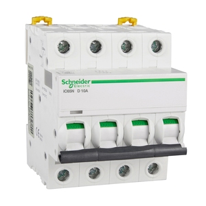 Disjoncteur miniature Schneider IC65N 1P D4A A9F19104 1P D4A - Product Image 4