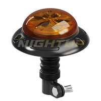 Luz de Advertencia para Minería NIGHTUP UFO de Perfil Bajo, 12V 24V, Alta Resistencia, LED de Alta Potencia, Luz Estroboscópica, Baliza, IP67, SAE R65, CE, UKCA