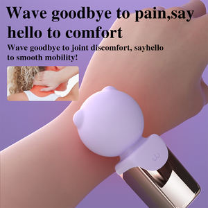 S-hande tongkat pemijat isi daya USB, <span class=keywords><strong>Vibrator</strong></span> Mini klitoris wanita pijat puting elektrik genggam bergetar OEM ODM - Product Image 2