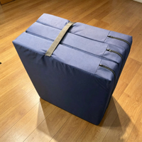 Colchón Plegable de Espuma de Dureza Media Moderna, Colchoneta Gruesa Impermeable para Hospitales, Adecuada para Viajes y Caravanas