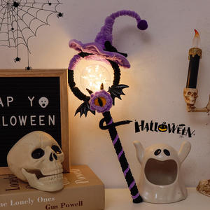 Varita mágica Varita retorcida Sombrero de bruja Hecho a mano Diy Creativo <span class=keywords><strong>Casero</strong></span> Espeluznante Ambiente Regalo - Product Image 2