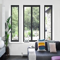 Ventanas Abatibles y Oscilobatientes de Aluminio con Doble Acristalamiento, Resistentes a Huracanes, Personalizadas y Aprobadas por CSA, Marca ZEYI