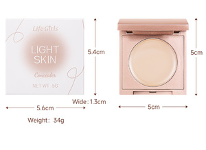 Paleta de <span class=keywords><strong>Corrector</strong></span> de Alta Definición de Marca Privada, Maquillaje para Rostro y Ojos, Larga Duración, Resistente al Agua, Cobertura Total, Hidratante - Product Image 4