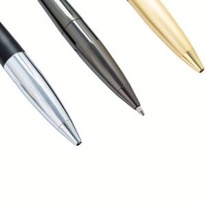 High Quality Ps-20250827-19 Custom Logo Metal Ballpoint Twist <b>Pen</b> <b>Gold</b> Silver Promotional for Business & School Writing - Product Image 2