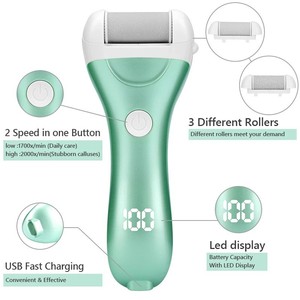 Removedor Eléctrico <span class=keywords><strong>de</strong></span> Callosidades para Pies, Recargable, Impermeable, Lima <span class=keywords><strong>de</strong></span> Pedicura con Pantalla LCD, Kit <span class=keywords><strong>de</strong></span> Cuidado Exfoliante para Pies - Product Image 3
