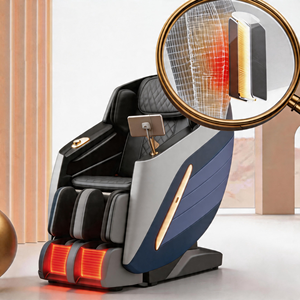 Silla de Masaje de Gravedad Cero 2D de Alta Calidad y Bajo Precio para Uso Doméstico, con Masaje de Pies, Compresa Caliente y Recargable por USB, Venta al Por Mayor de Fábrica - Product Image 4