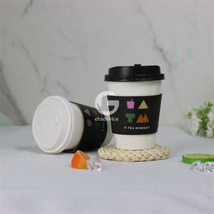 Gobelet en papier à double paroi personnalisé jetable, impression personnalisée, 16 oz - Product Image 6