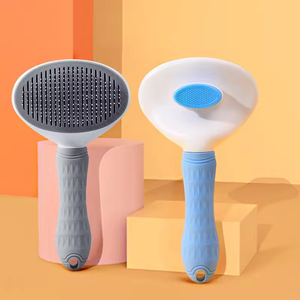 Cane e peli di gatto personalizzati in fabbrica una chiave rimuovi il pettine per peli di animali domestici rimozione rimozione rimozione autopulente per animali domestici spazzola per la toelettatura del gatto - Product Image 6