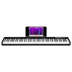 Teclado electrónico portátil Terence Piano de 88 teclas con Bluetooth y carga USB para práctica y presentaciones musicales - Product Image 4