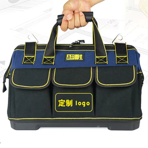 Sac à outils en toile multifonctionnel épaissi de grande taille du fabricant, sac résistant à l'usure, sacs et étuis à usage spécial - Product Image 5