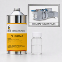 Huile pour pompe à vide semi-conductrice FS-1265, fluide fluorosilicone pour processus de gravure CVD, résistant aux gaz corrosifs