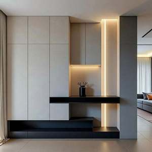 Ensemble de meubles complet personnalisé pour toute la maison, y compris les armoires de salon, les armoires, la salle à manger, la conception graphique - Product Image 5