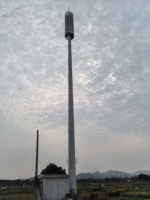 Tour d'antenne Wi-Fi fiable, galvanisée à chaud, hauteur de 5 à 200 m