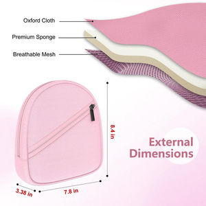 Factory Wholesale Portable Travel Storage Carrying Bag Shockproof Waterproof EVA Case Headphone Headset Case Bag Custom Logo - Product Image 3