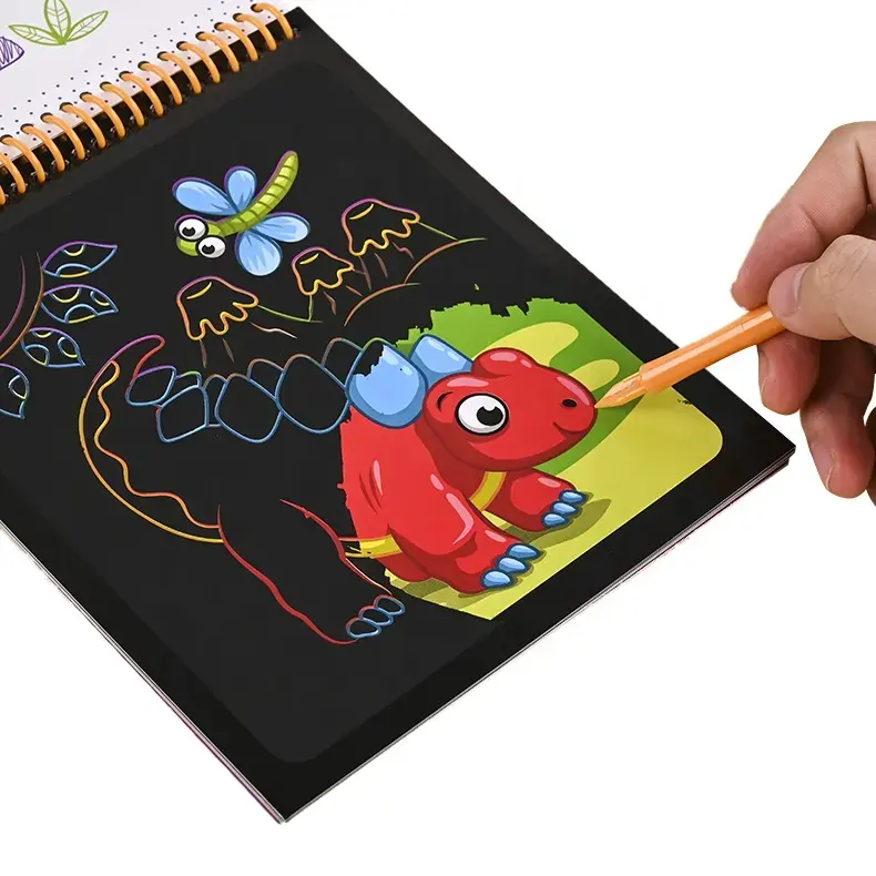 Großhandel Wasserfarbe Malbuch Pädagogische Zeichnung Spielzeug magisches Wasser buch für Kinder