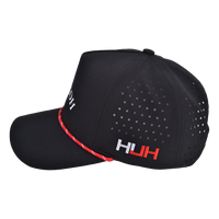 Casquette de sport DAZU perforée au laser, personnalisée pour homme, haute qualité, 5 panneaux, logo en caoutchouc, imperméable, casquette de baseball