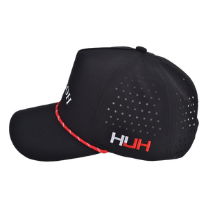 Dazu लेजर कट छेद छिद्रित टोपी कस्टम पुरुषों उच्च गुणवत्ता 5 पैनल रबर लोगो खेल हाट वाटरप्रूफ टोपी - Product Image 3