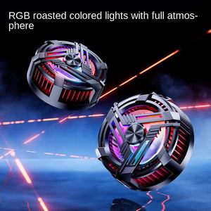 Enfriador Magnético para Teléfono con Luz RGB, 99% <span class=keywords><strong>de</strong></span> Cobertura, Radiador para Teléfono para Juegos, Transmisión en Vivo y Deportes Electrónicos - Product Image 2