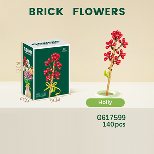 Artificial DIY Assembly Bouquets Building <strong>Blocks</strong> Toys Home Decoration 6-Style Bouquets <strong>Brick</strong> Flowers for Romantic Holiday Gift - Product Image 6
