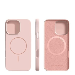 Custodia protettiva in <span class=keywords><strong>Silicone</strong></span> per <span class=keywords><strong>iPhone</strong></span> 15 16 Pro ufficiale dello stesso modello per telefono cellulare con anello sottile magnetico 13 liquido - Product Image 4