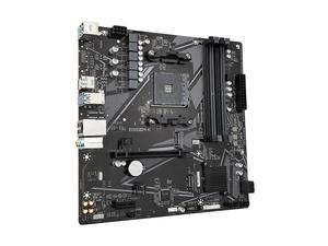 GIGABYTE B550M K AM4 AMD <span class=keywords><strong>B550</strong></span> ไมโครATX เมนบอร์ดคู่ M.2 SATA 6 Gb/s USB 3.2 Gen 1 Realtek GbE LAN PCIe <span class=keywords><strong>4.0</strong></span> - Product Image 3