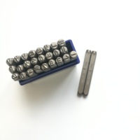 Number Punch Tools 5mm Steel Blacked Number and Letter Punch Set