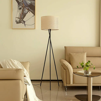 Lampadaire Scandinave Led Salon Chambre Vertical Lampe De Chevet Mur Coin Lampadaire Lampe De Table Canapé Lumière D'ambiance