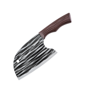 Couteau de cuisine léger en acier série 3Cr Jinmangzi, modèle tête de poisson martelé<span class=keywords><strong>e</strong></span>, célèbre sur Internet, pour découper la viande, usage domestique, fabriqué à Yangjiang - Product Image 6