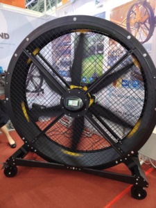 Keystone 1.5m 2m 80-Inch Movable Pedestal Fan WIFI <b>Control</b> Quiet Quaint Gym Use Aluminum <b>Standing</b> Floor Ventilation Fan - Product Image 5