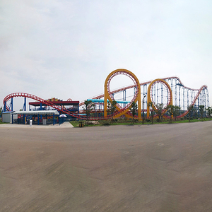 รถไฟเหาะขนาดใหญ่สำหรับสวนสนุกกลางแจ้ง ขายดี ราคาพิเศษจากจีน - Product Image 5