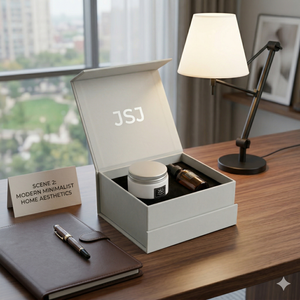 Caja <span class=keywords><strong>de</strong></span> Papel con Logotipo Personalizado para Set <span class=keywords><strong>de</strong></span> Aceites Esenciales, Caja Plegable <span class=keywords><strong>de</strong></span> Cartón <span class=keywords><strong>de</strong></span> Lujo con Cierre Magnético - Product Image 2