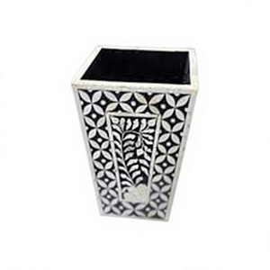 Maceta Decorativa de Estilo Clásico Único, Hecha a Mano con Incrustaciones de Hueso, Ecológica, de BS INTERNATIONAL, Fabricante Directo - Product Image 5