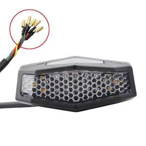 Phare LED pour moto, feux arrière de moto, feux de freinage, lumière LED multifonction - Product Image 2