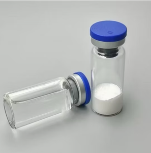 Flacons en verre transparents stériles non étiquetés avec bouchons sertis multicolores pour poudre lyophilisée, cosmétiques et laboratoire (petits formats) - Product Image 4