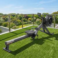 Máquina de remo de grado comercial con volante de aire para entrenamiento de atletas en centros de fitness