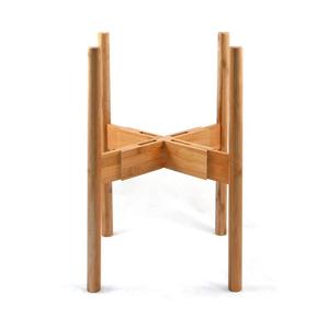 Planteur en <span class=keywords><strong>bois</strong></span> de bambou réglable pour l'intérieur et l'extérieur, <span class=keywords><strong>support</strong></span> de fleurs, plantes, 1 pièce - Product Image 1