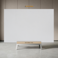 Style Chaleureux et Polyvalent, Grande Dalle de Marbre Naturel Beige Sable Blanc Idéale pour les Scènes de Sol de Salon dans une Maison Chaleureuse.