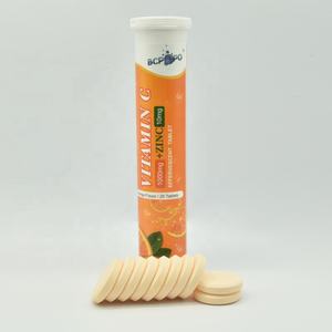 VCプラス 亜鉛発泡錠 免疫力向上 1000mg ビタミンC 10mg 亜鉛 メーカー スキンケア - Product Image 3