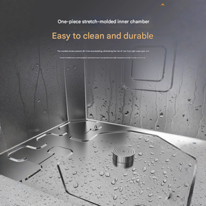 <span class=keywords><strong>Horno</strong></span> Combinado Profesional de Vapor <span class=keywords><strong>El</strong></span>éctrico de Acero Inoxidable <span class=keywords><strong>con</strong></span> Inyector de Vapor de Agua y 5 Bandejas - Product Image 4