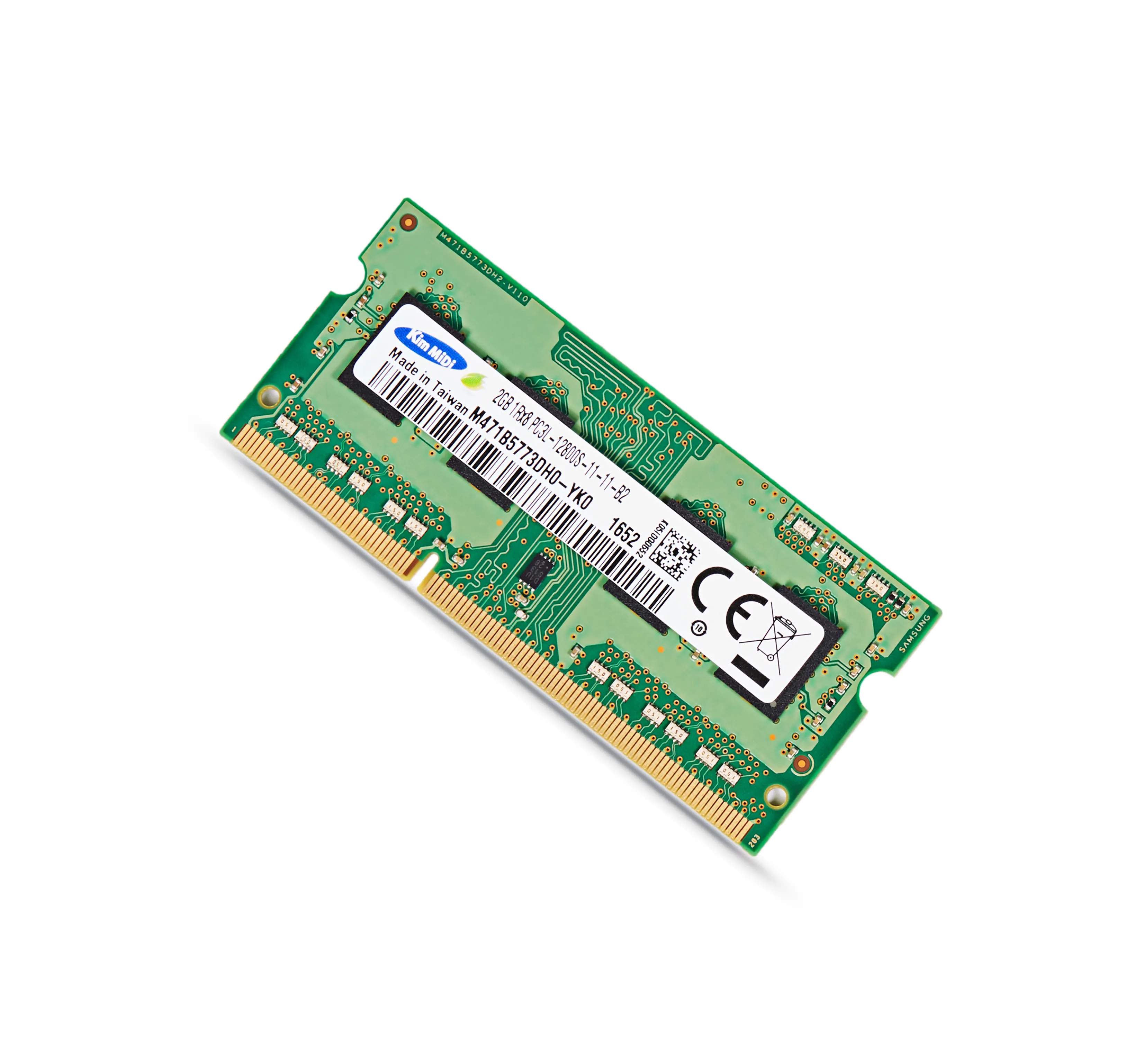 Новый ноутбук ОЗУ DDR3 2 ГБ 1RX8 PC3L-12800 производитель настраиваемый логотип с оперативной памятью