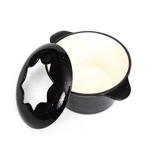 Kit de cuisson personnalisé pour four <span class=keywords><strong>à</strong></span> <span class=keywords><strong>fondue</strong></span> au fromage, petit format, antiadhésif, en fonte, écologique, métal, 16,5x9,5cm - Product Image 4