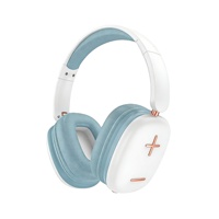 Casque pliable 6.0, casque sans fil supra-auriculaire avec micro intégré, léger pour les voyages et les appels quotidiens, commande en gros